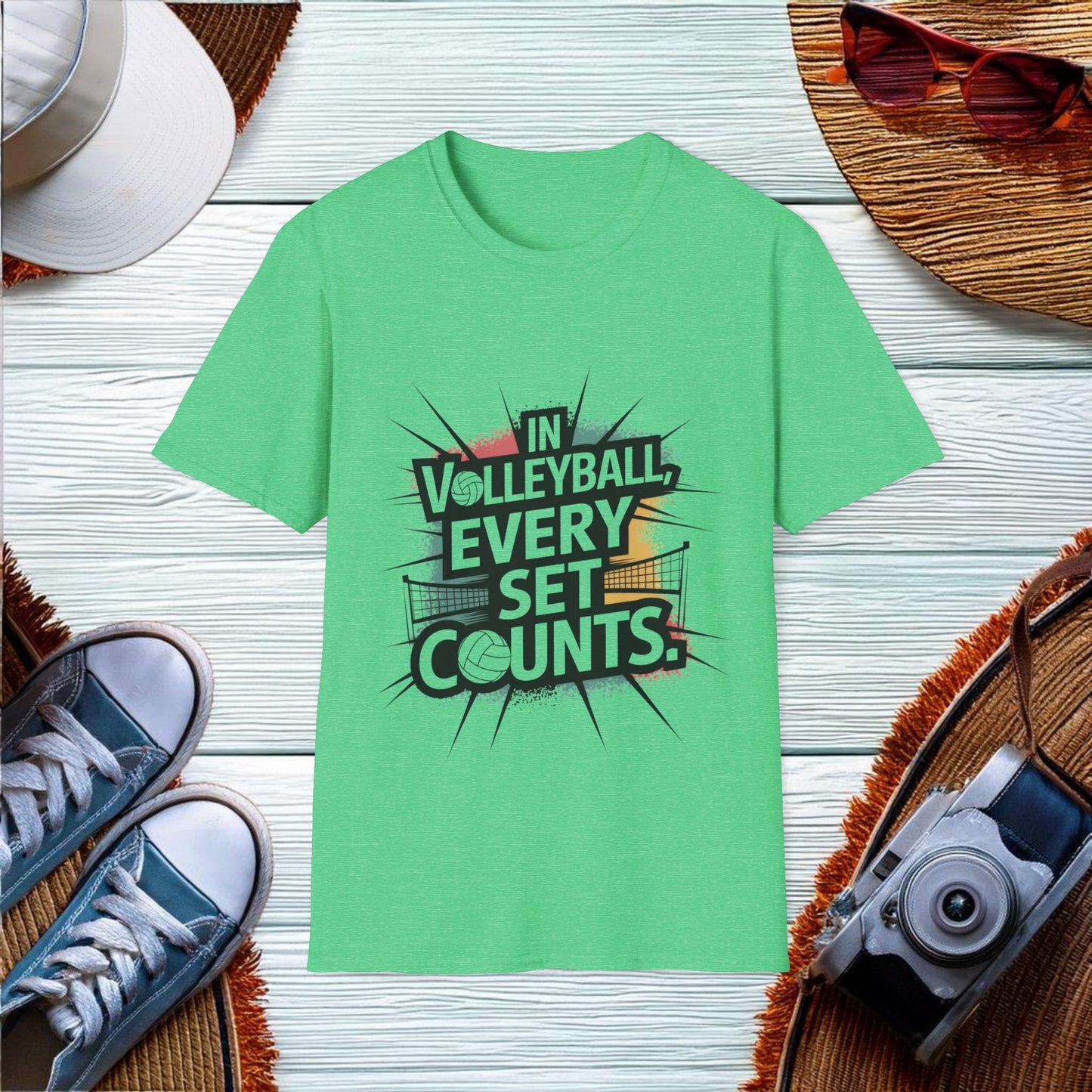 In volleyball every set counts T-Shirt - Location: United States