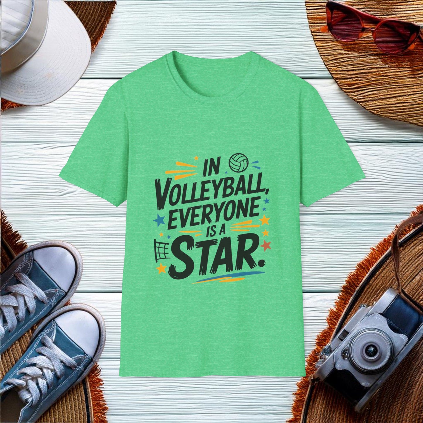 In volleyball everyone is a star T-Shirt - Location: United States