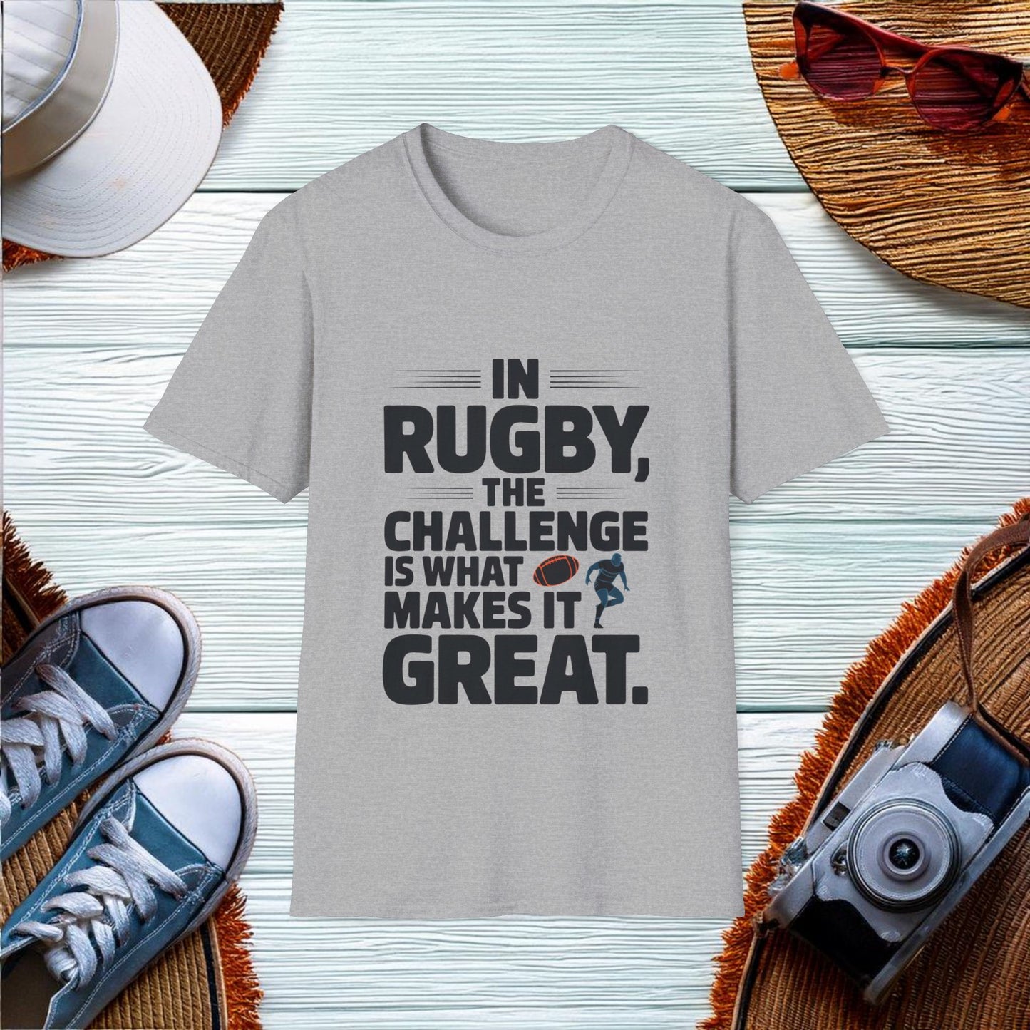 Rugby Challenge T-Shirt - Location: United States