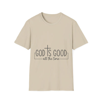 God is good all the time with cross   T-Shirt