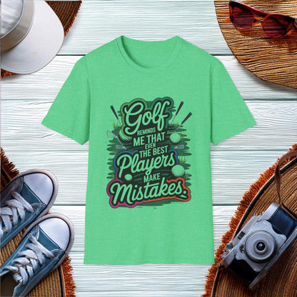 Golf Mistakes Reminder T-Shirt - Location: United States