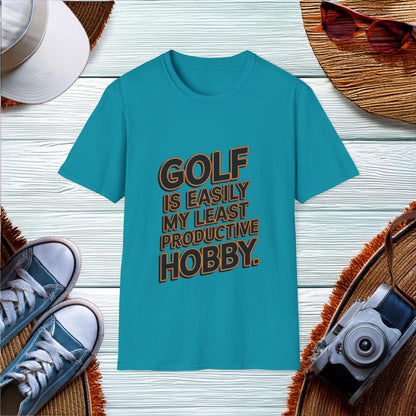 Golf is easily my least productive hobby T-Shirt - Location: United States