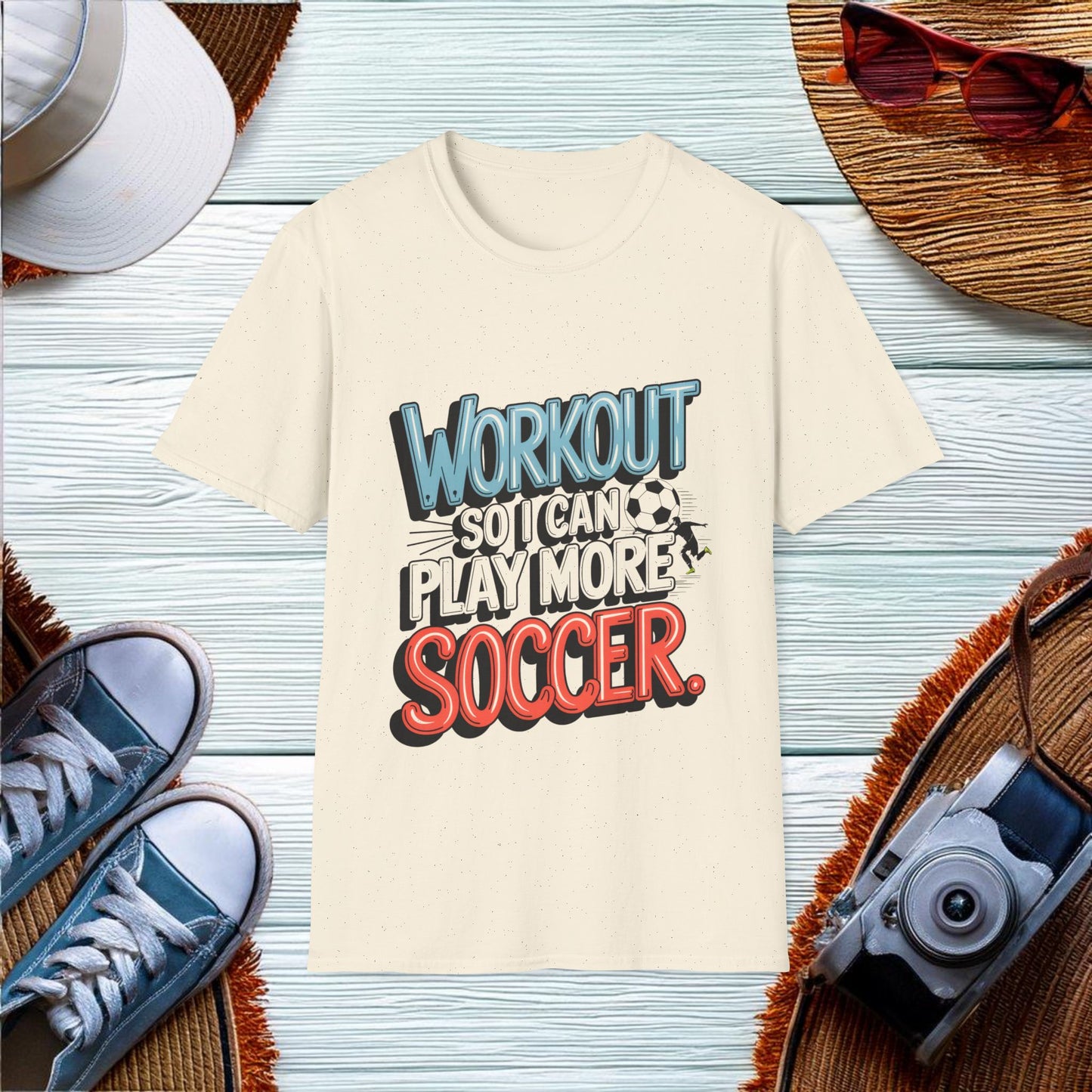 Fitness and Soccer T-Shirt - Location: United States