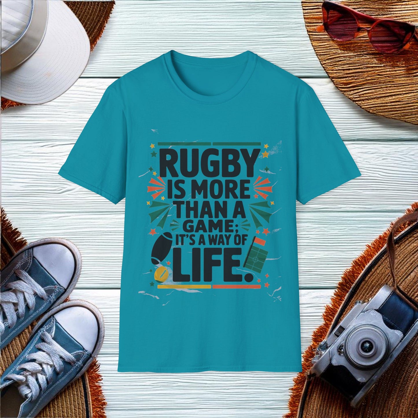 Rugby A Way of Life T-Shirt - Location: United States