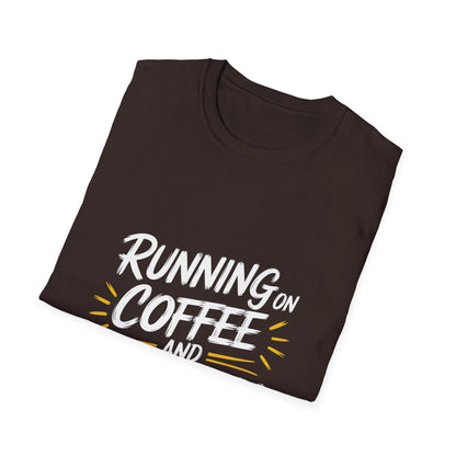 Running on Coffee and Sarcasm T-Shirt Hit  - Location: United States