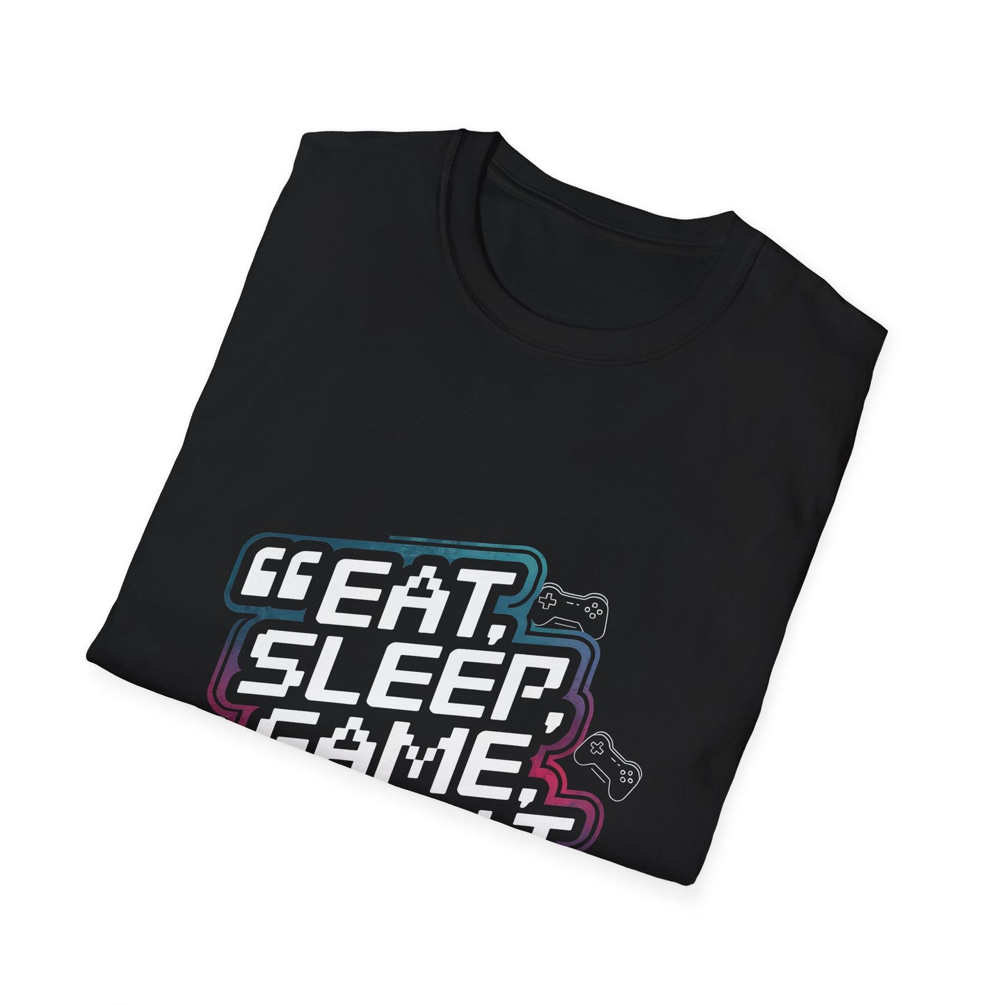 Eat Sleep Game Repeat T-Shirt Hit - Location: United States