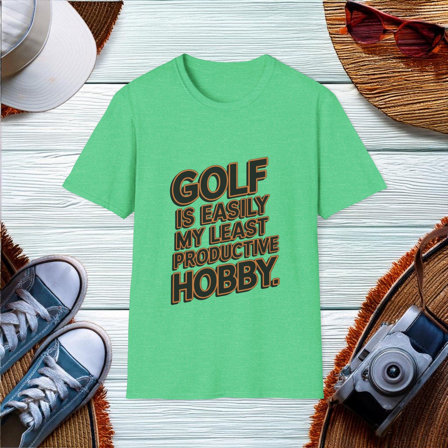 Golf is easily my least productive hobby T-Shirt - Location: United States