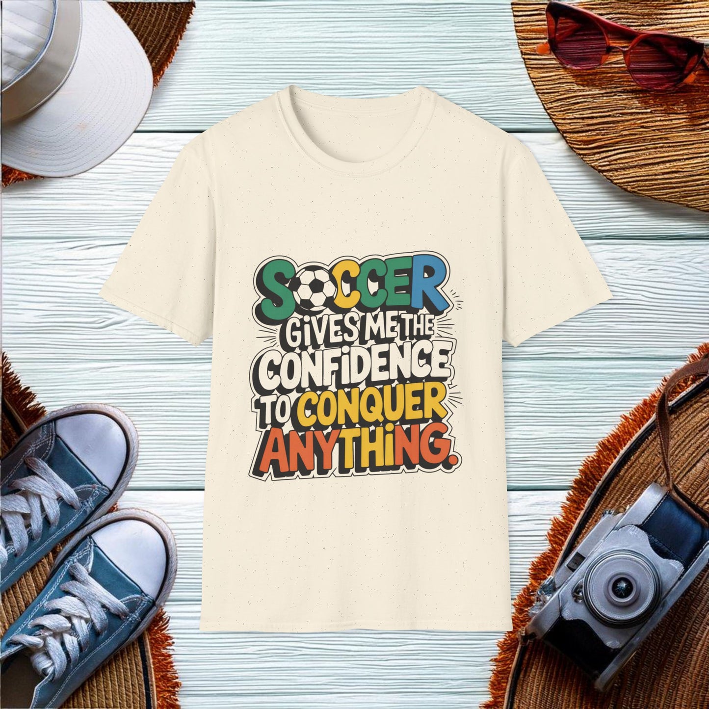 Confidence from Soccer T-Shirt - Location: United States