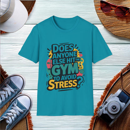 Avoiding Stress at the Gym T-Shirt - Location: United States