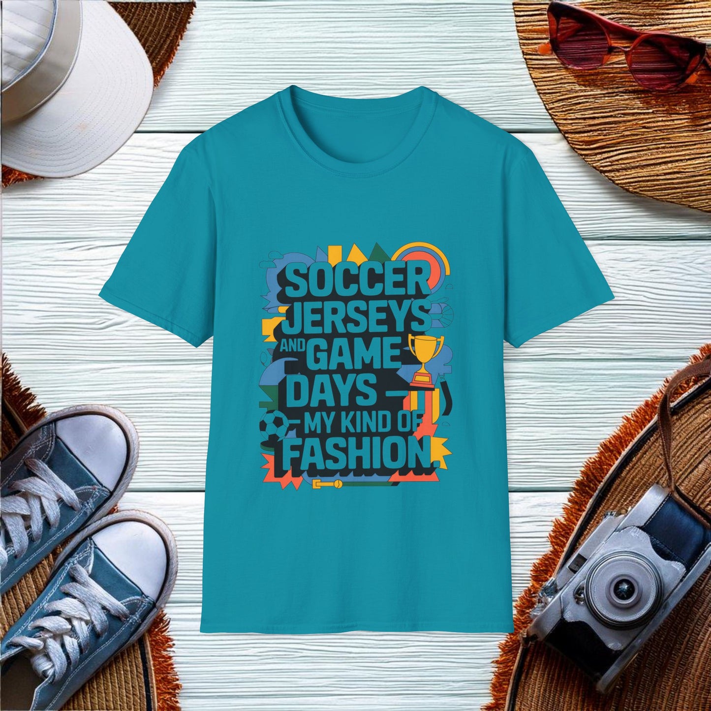 Soccer Fashion Quote T-Shirt - Location: United States