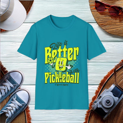 Life With Pickleball T-Shirt