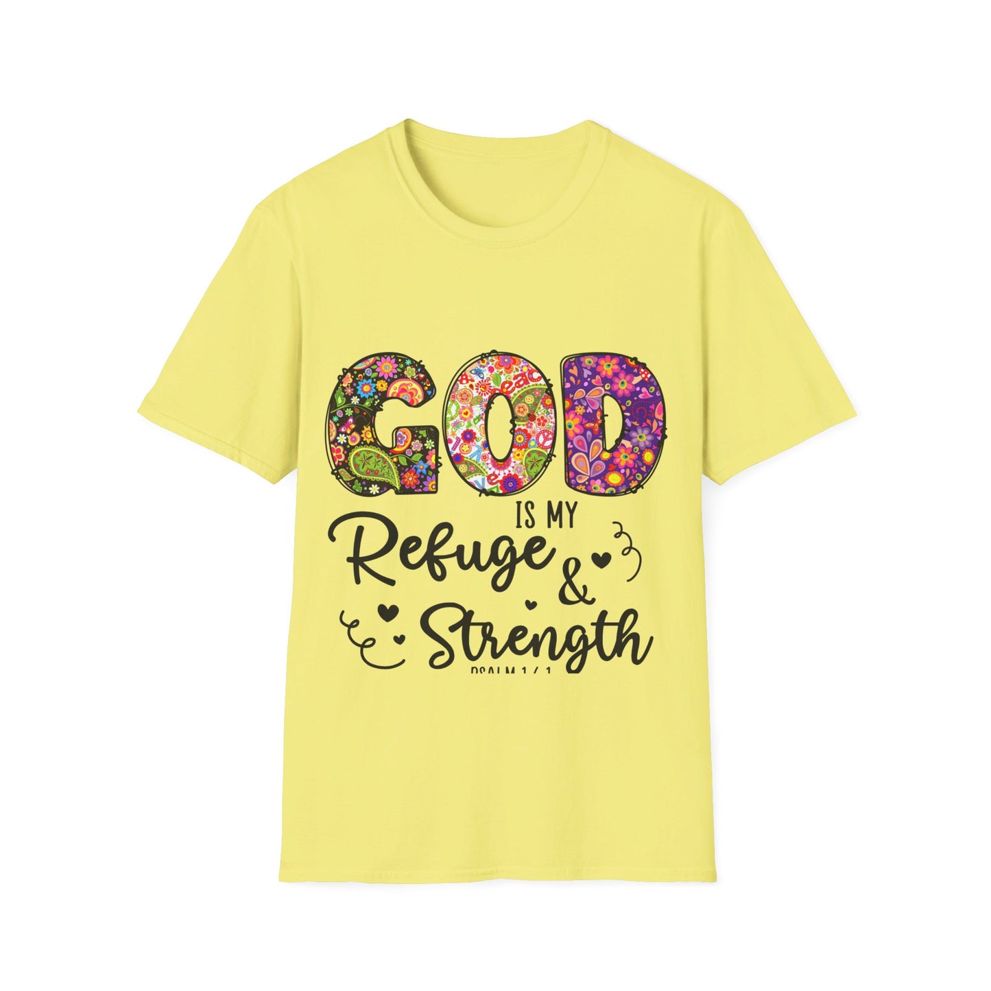 God is my refuge   T-Shirt