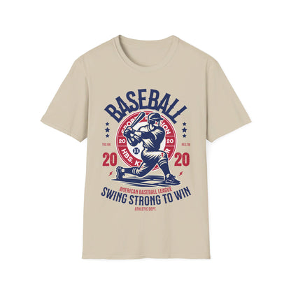 Baseball Swing Strong to Win T-Shirt