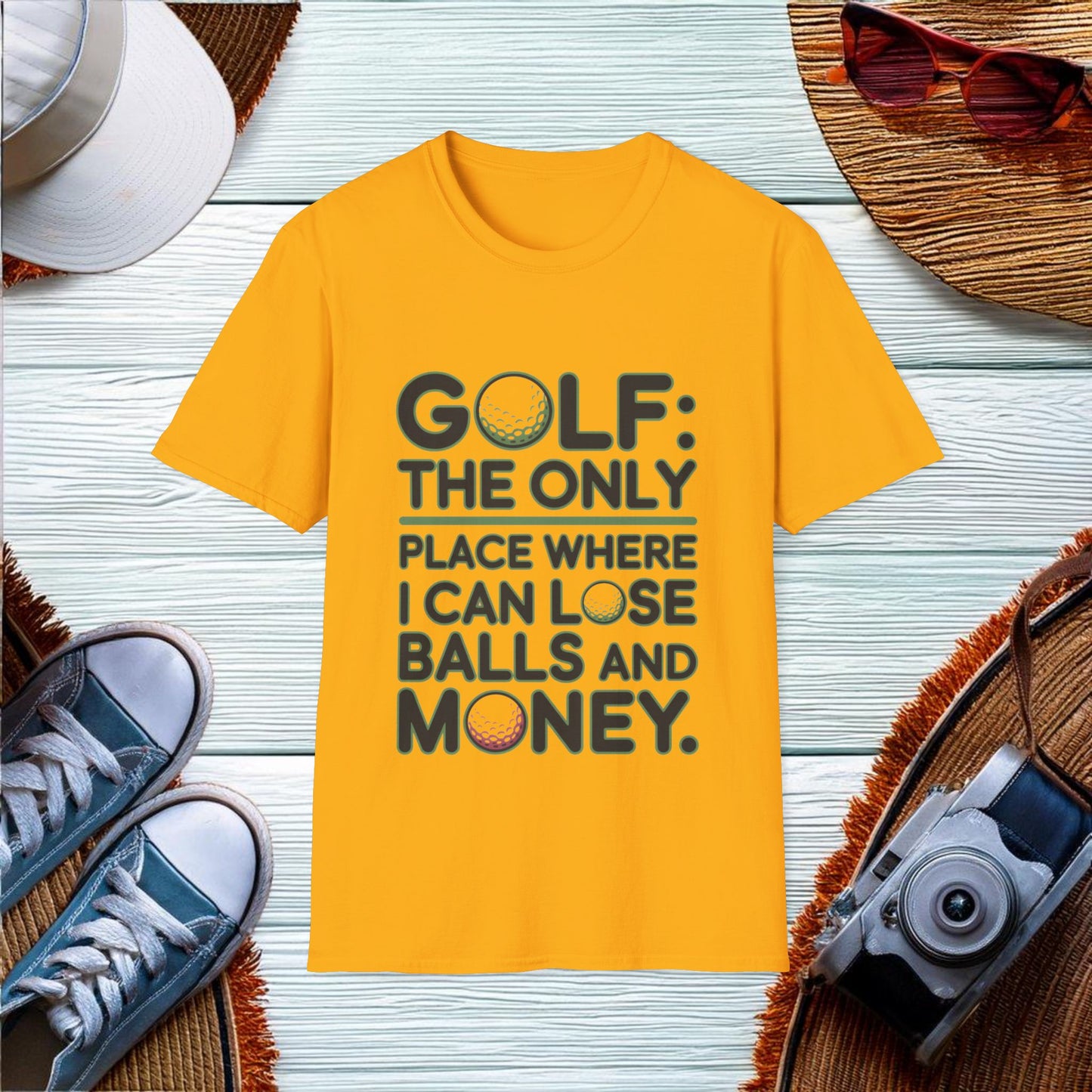 Golf Humor T-Shirt - Location: United States