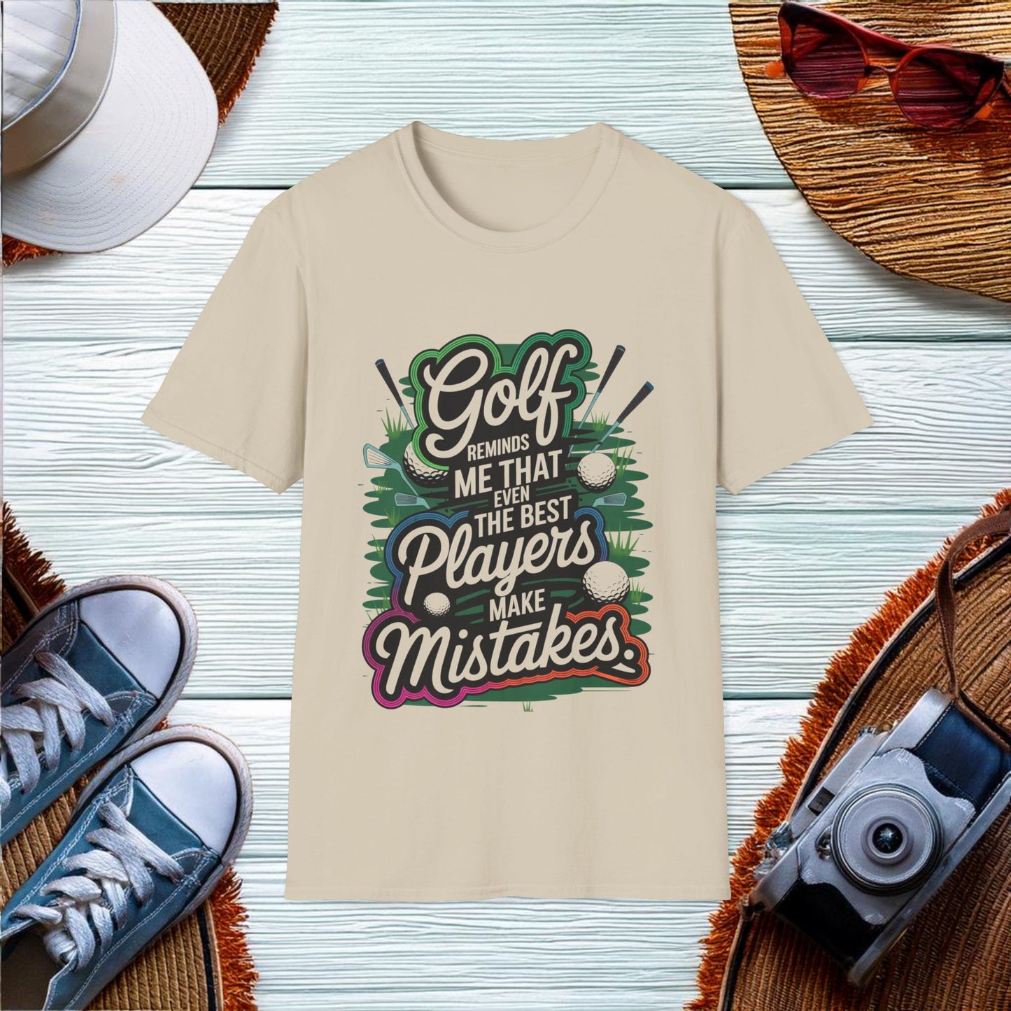 Golf Mistakes Reminder T-Shirt - Location: United States