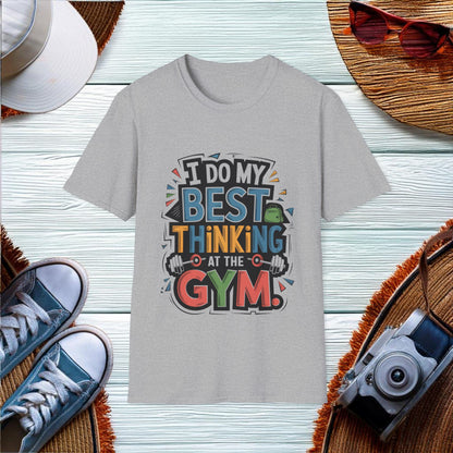 Thinking at the Gym T-Shirt - Location: United States