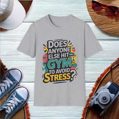 Avoiding Stress at the Gym T-Shirt - Location: United States