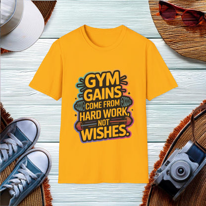 Gym Gains T-Shirt - Location: United States