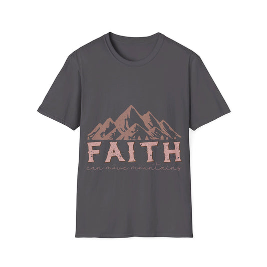 Faith can move mountains  T-Shirt