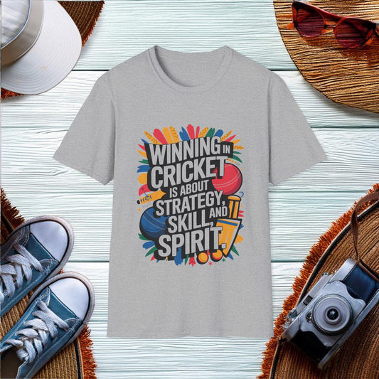 Winning in Cricket T-Shirt - Location: United States