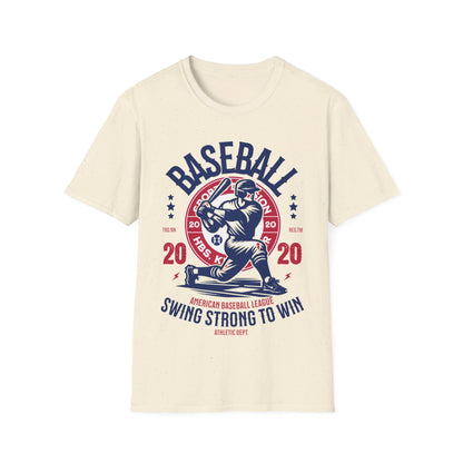 Baseball Swing Strong to Win T-Shirt