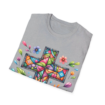 Faith - Cross - flowers  T-Shirt