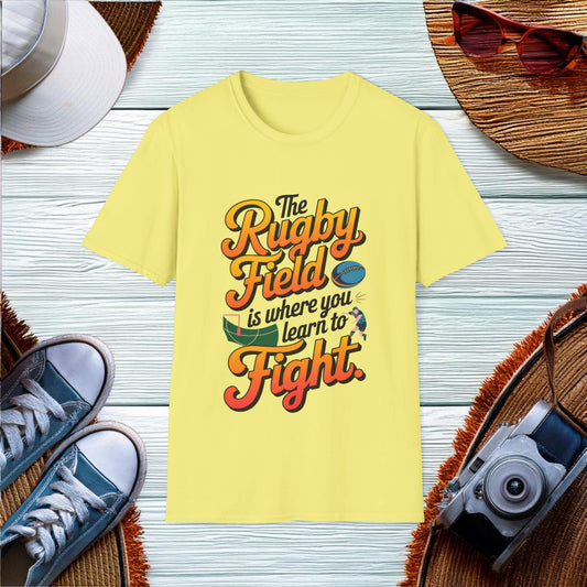 The Rugby Field Quote T-Shirt - Location: United States