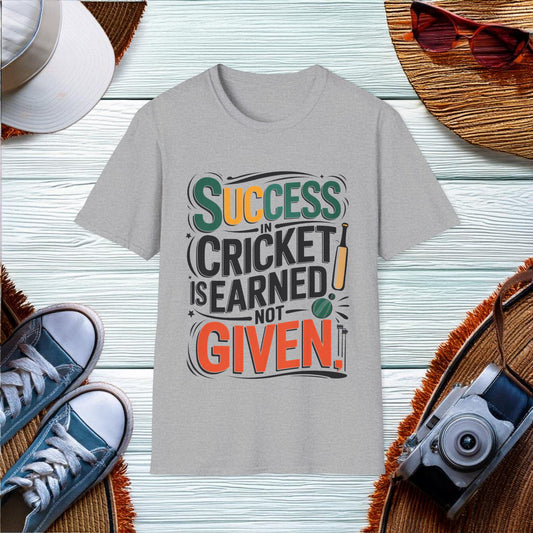 Success in Cricket T-Shirt - Location: United States