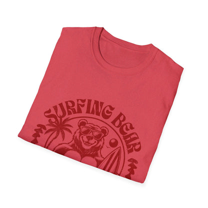 Surfing Bear Enjoy Life T-Shirt