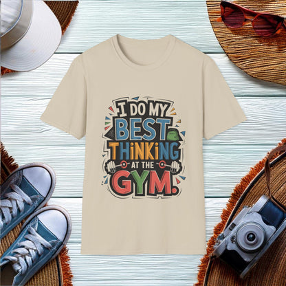 Thinking at the Gym T-Shirt - Location: United States