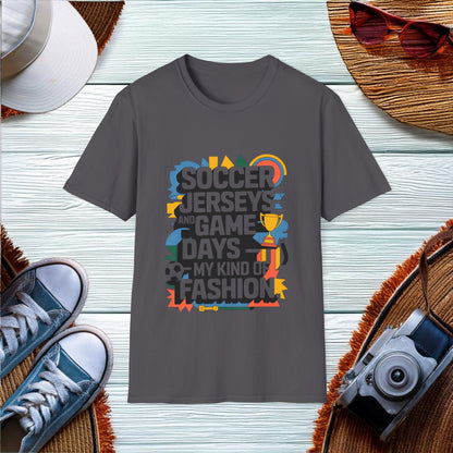 Soccer Fashion Quote T-Shirt - Location: United States