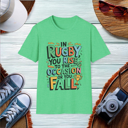 Inspiring Rugby Quote T-Shirt - Location: United States