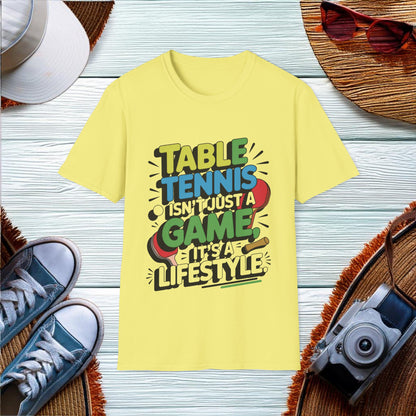 Table Tennis Lifestyle T-Shirt - Location: United States