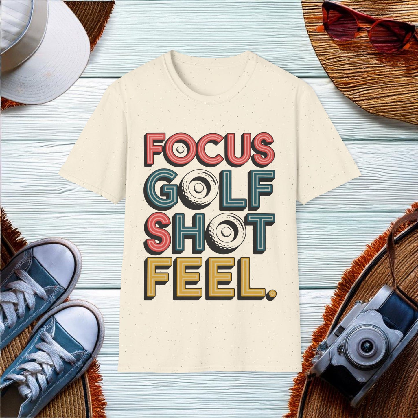 Focus on Golf T-Shirt - Location: United States