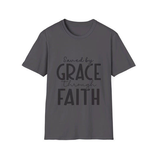 Saved by grace through faith  T-Shirt