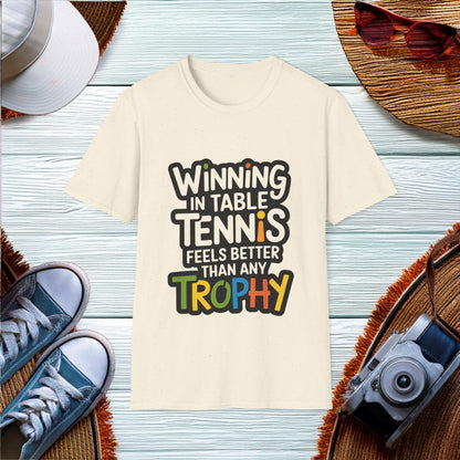 Winning in Table Tennis T-Shirt - Location: United States