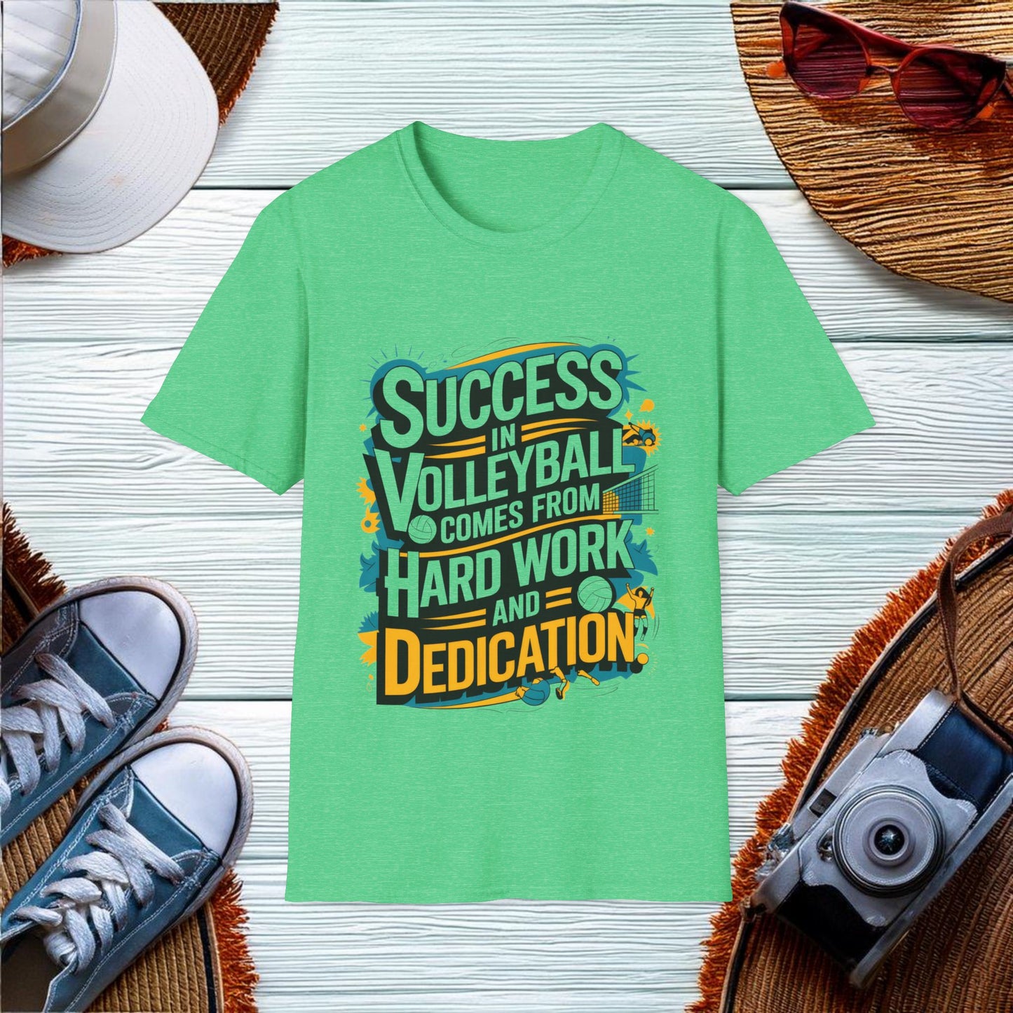 Success in Volleyball T-Shirt - Location: United States