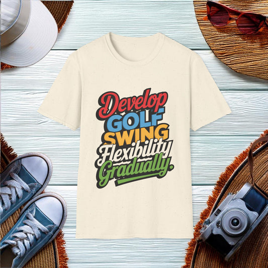 Developing Golf Swing Flexibility T-Shirt - Location: United States