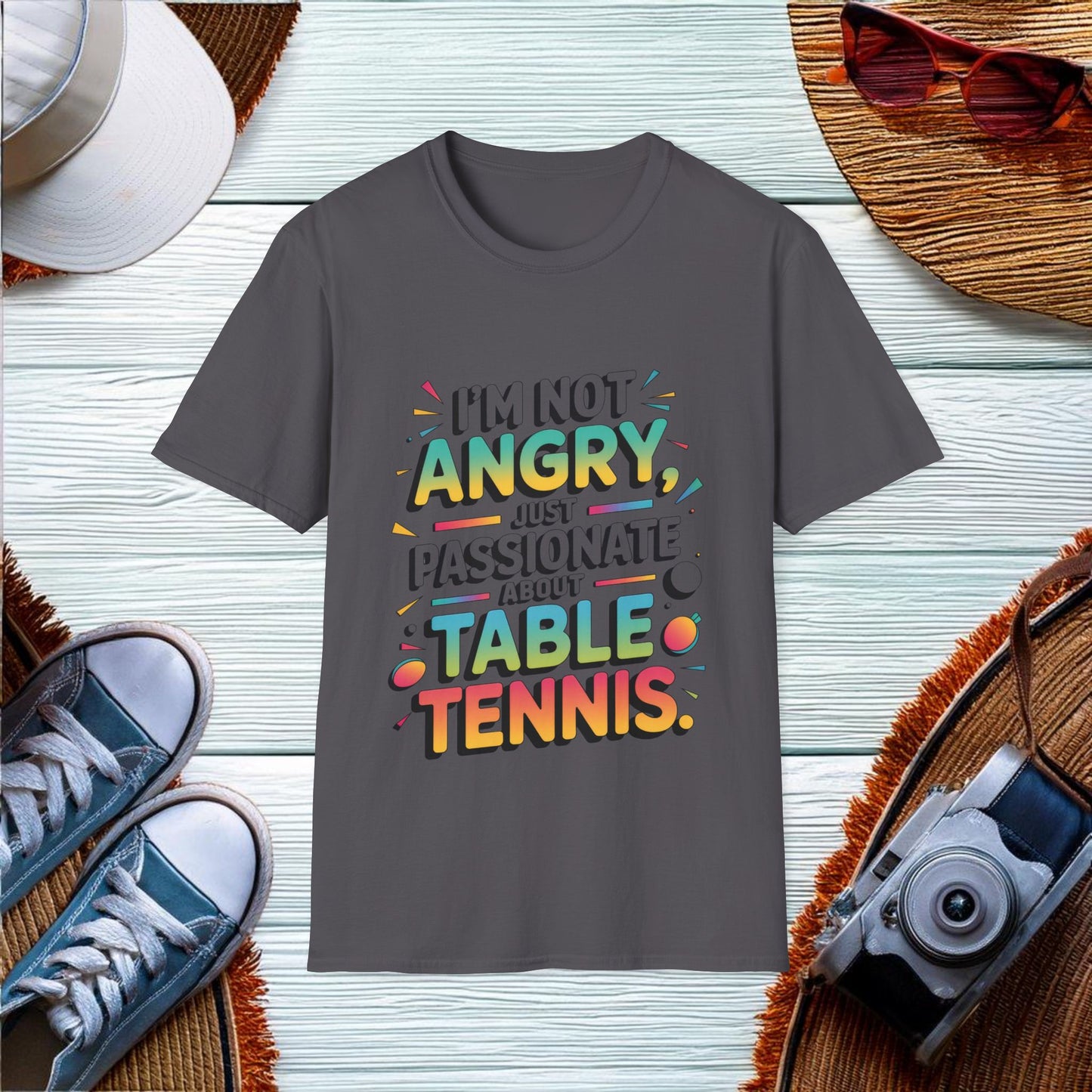 Passionate About Table Tennis T-Shirt - Location: United States