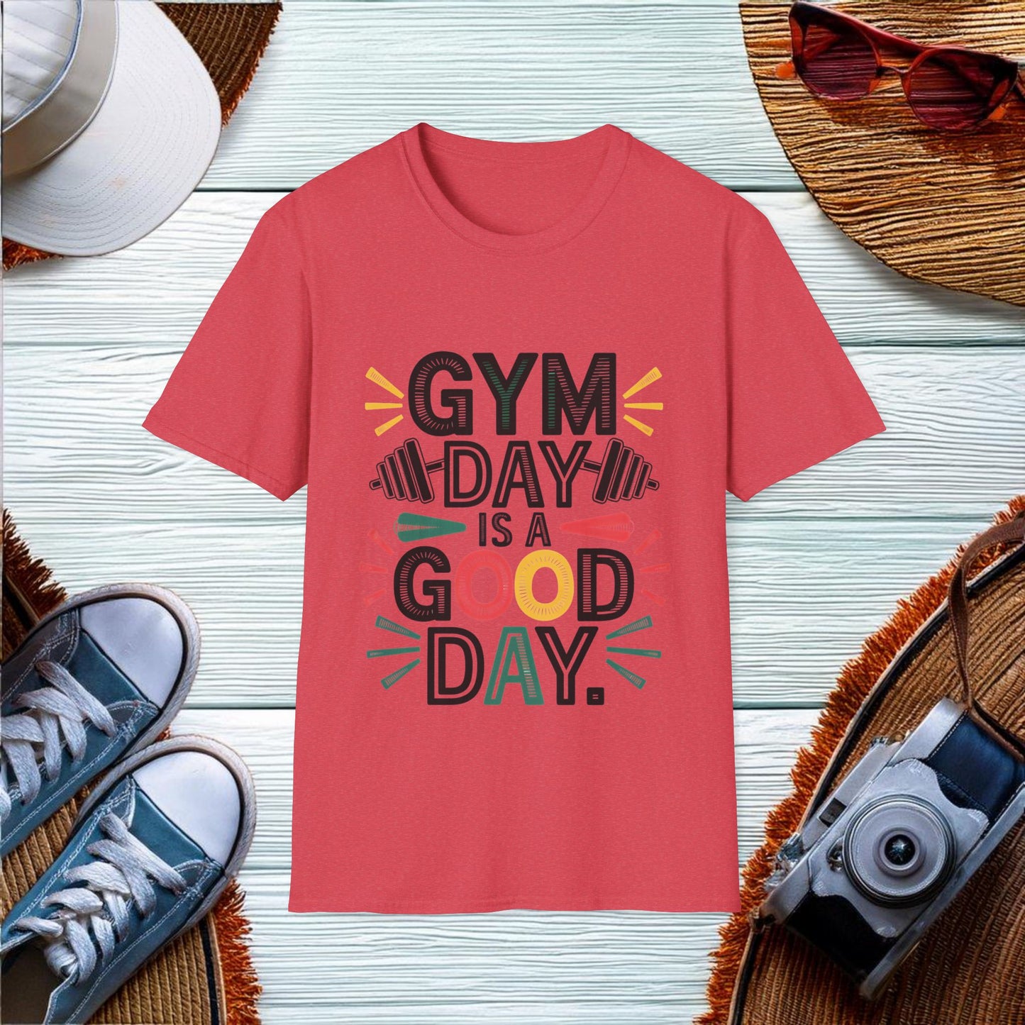 Gym day is a good day T-Shirt - Location: United States