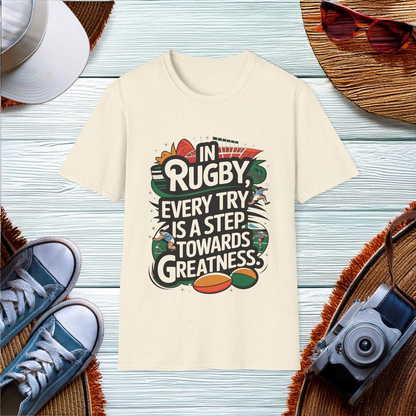 Inspiration from Rugby T-Shirt - Location: United States