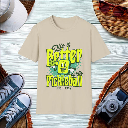 Life With Pickleball T-Shirt