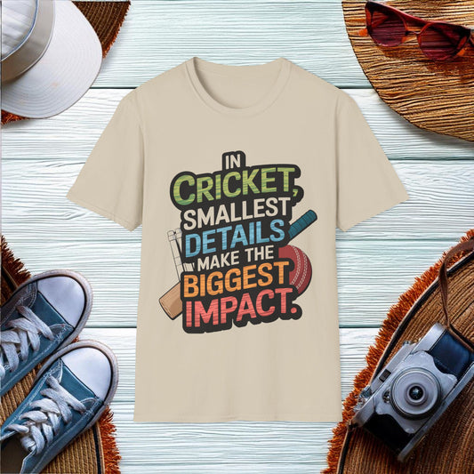 The Impact of Small Details in Cricket T-Shirt - Location: United States