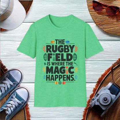 Magic on the Rugby Field T-Shirt - Location: United States