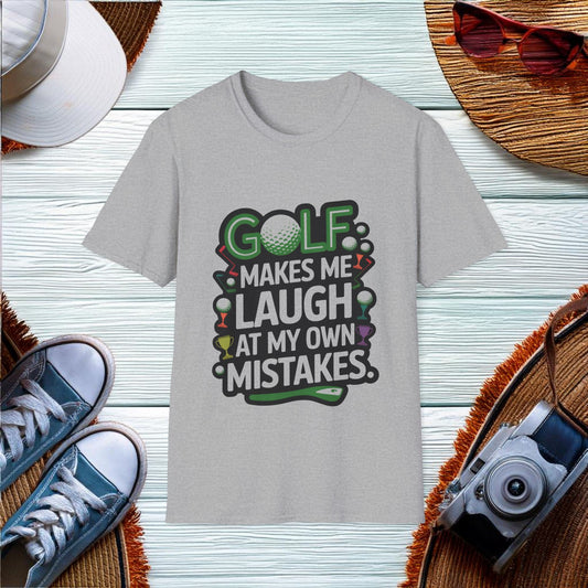 Laughing at Golf Mistakes T-Shirt - Location: United States