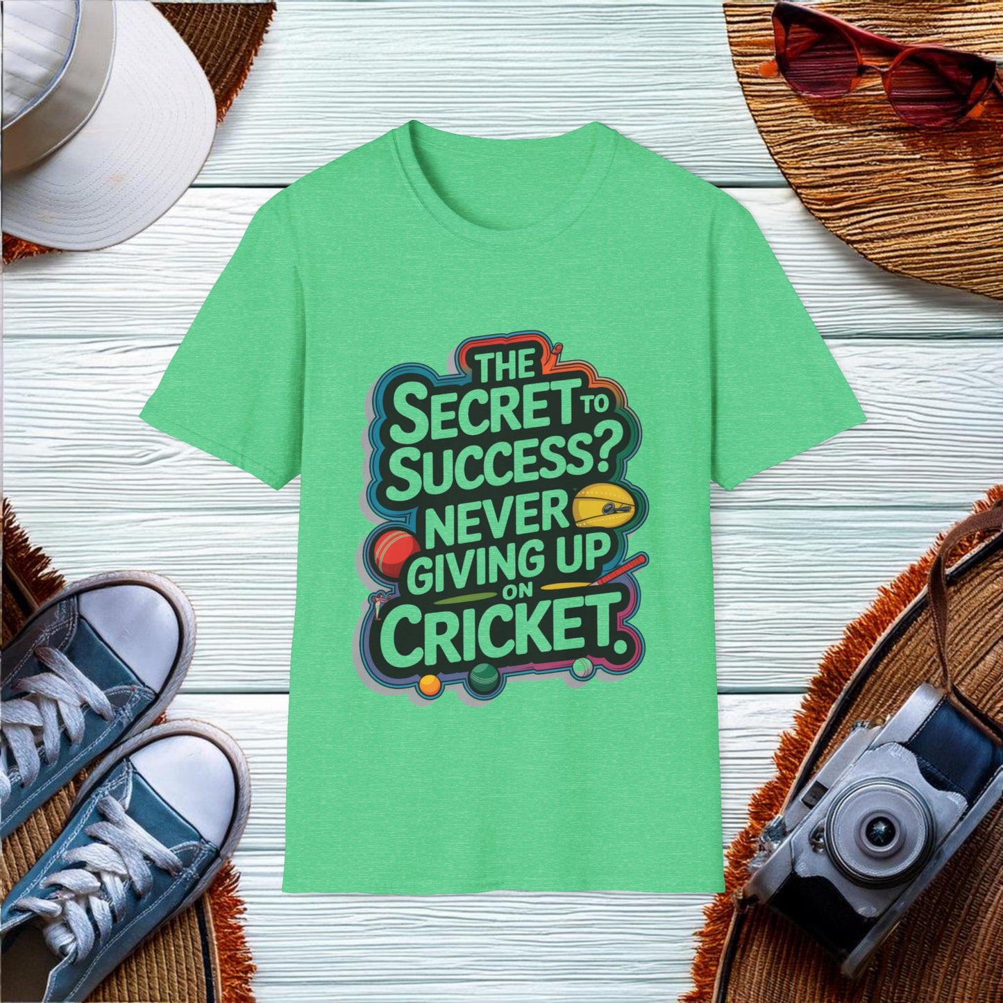 The Secret to Success in Cricket T-Shirt - Location: United States