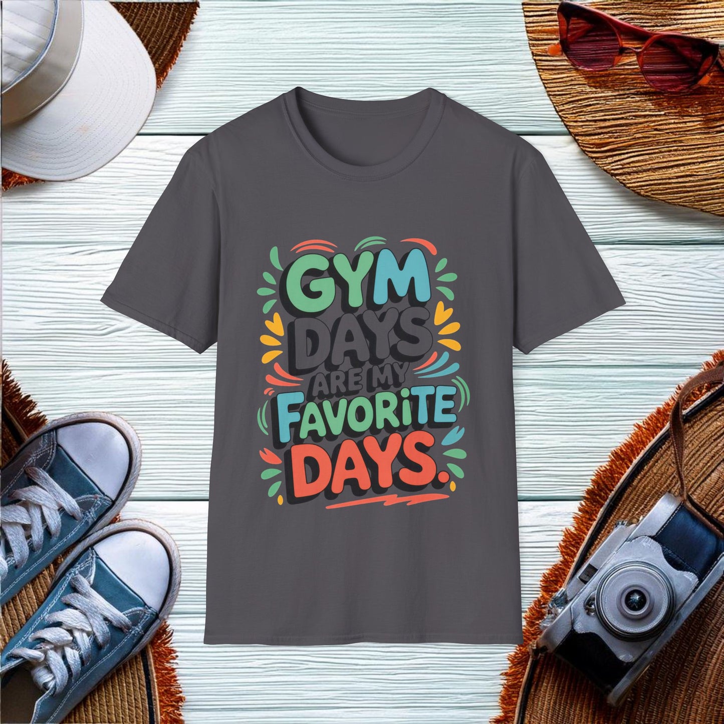 Favorite Gym Days T-Shirt - Location: United States