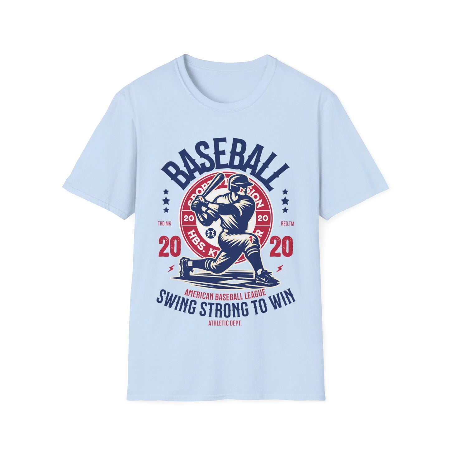 Baseball Swing Strong to Win T-Shirt