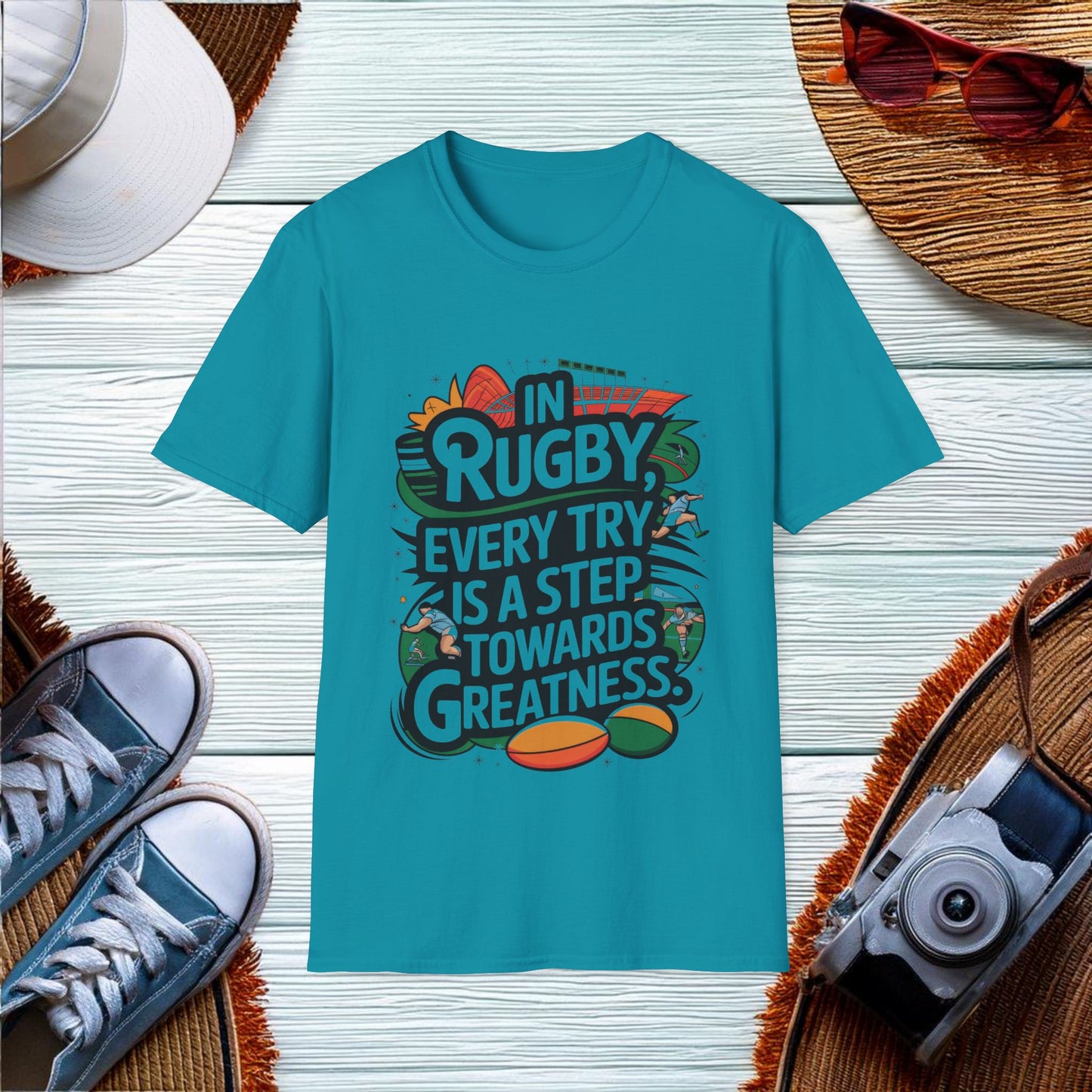 Inspiration from Rugby T-Shirt - Location: United States