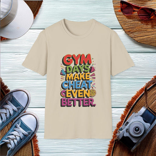 Gym Days and Cheat Days T-Shirt - Location: United States